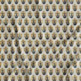 FLORAL Ikat Print fabric